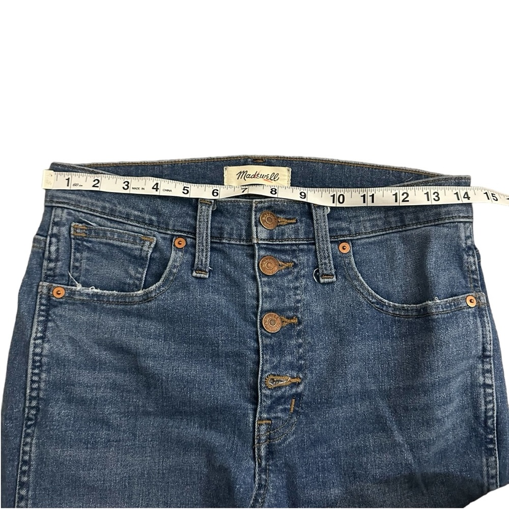 Madewell 10” high rise skinny jeans size 29 - Picture 8 of 11